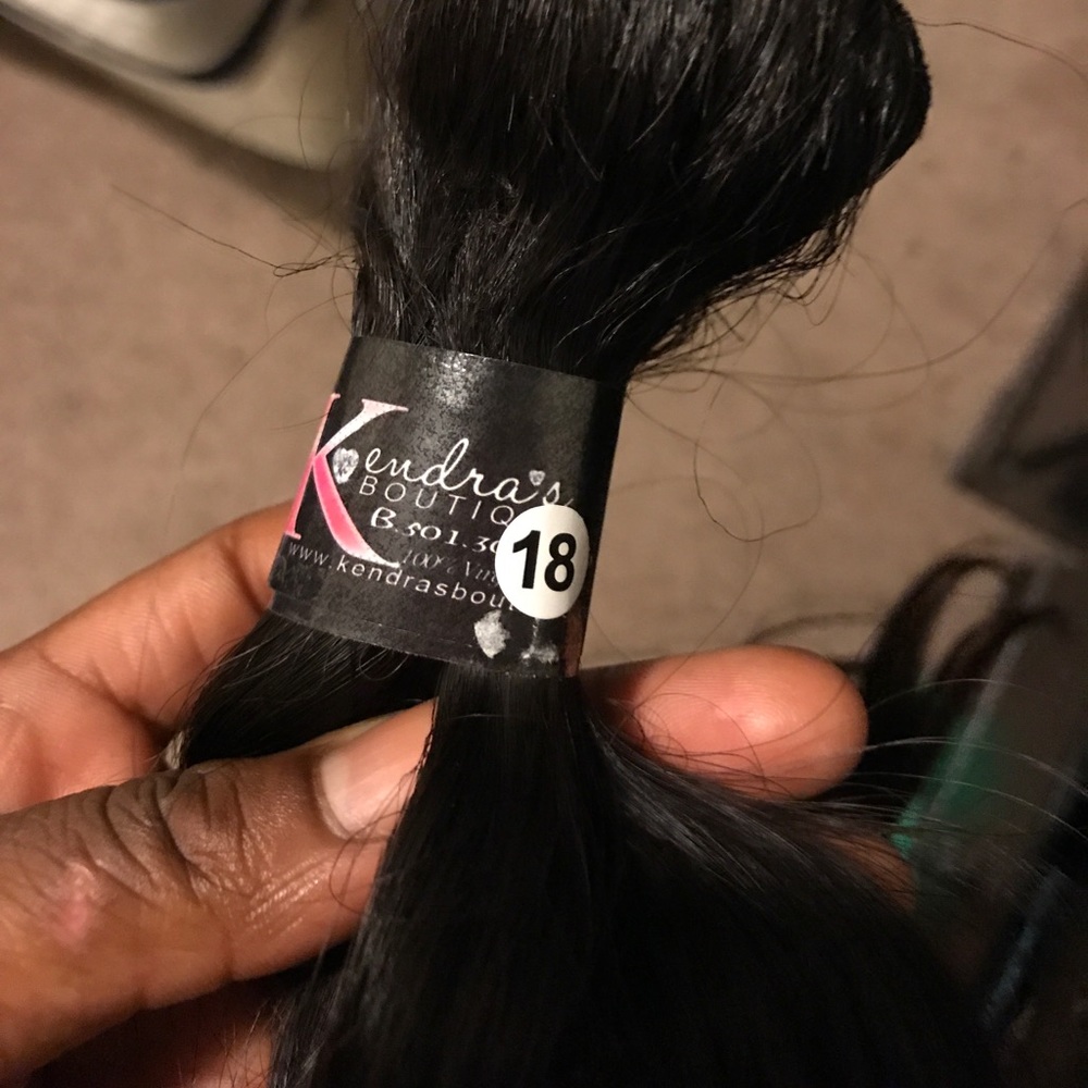 18 in body wave and 16in lace closure deep wave