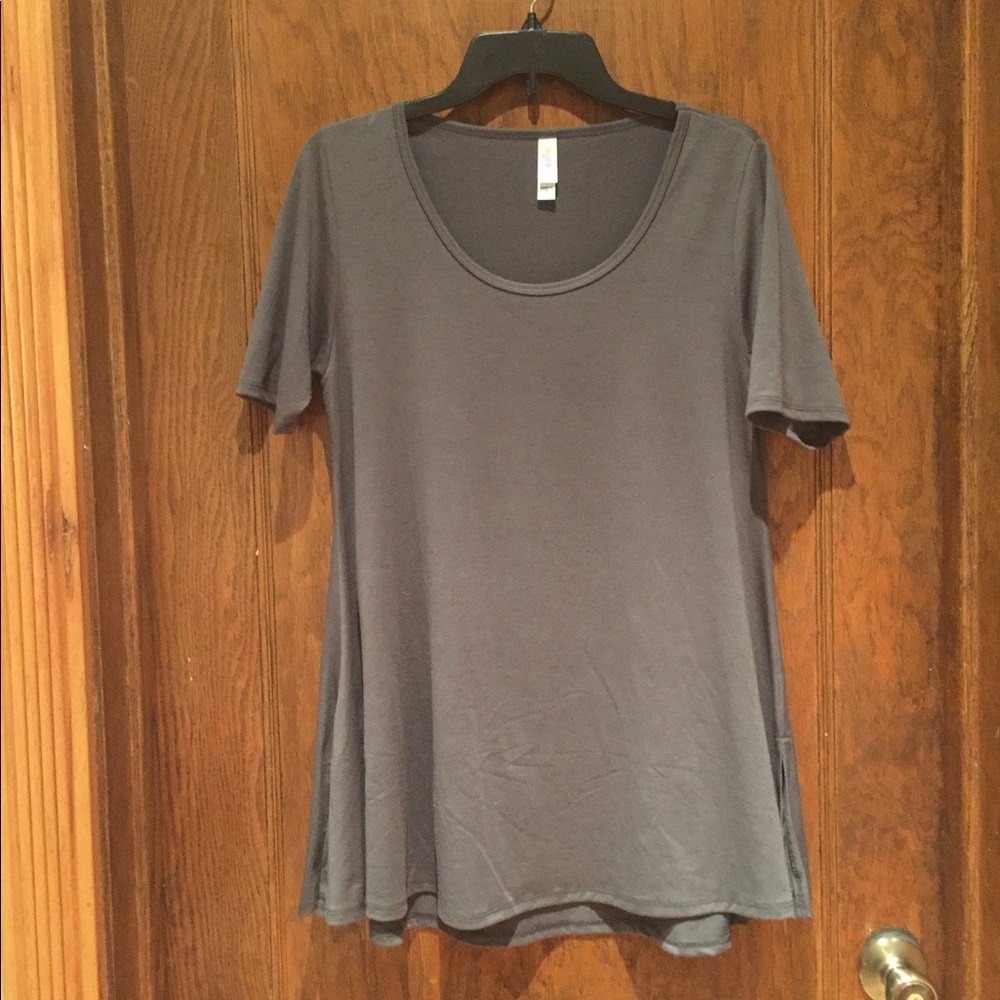 LuLaRoe Solid Gray Perfect T