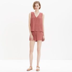 Madewell Overlay Romper