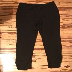 Black active pants