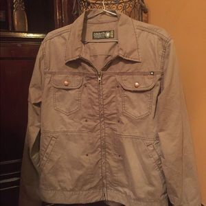 Lucky Brand Army Green Workers Jacket