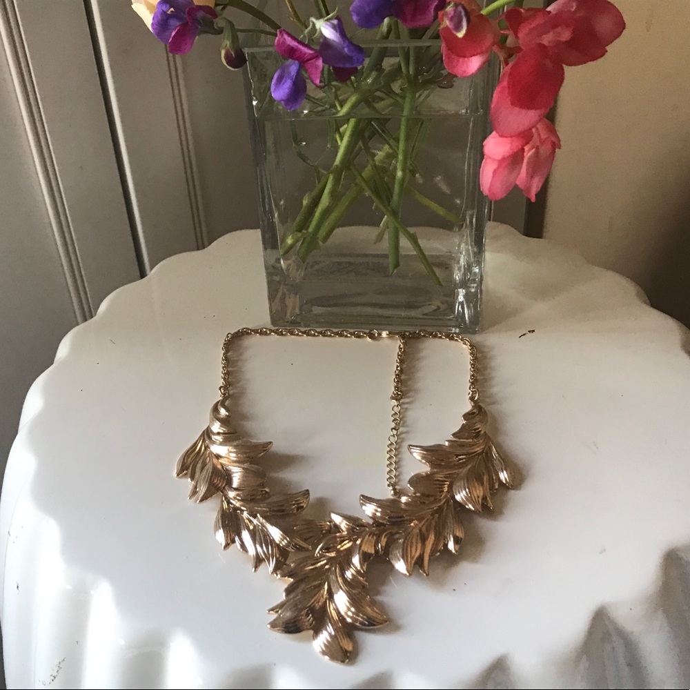 Gold Statement Necklace