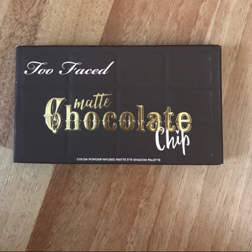 Bundle* TOO FACED matte choco chip and white choco