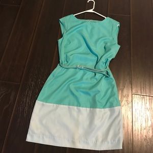 Mint Green Work Dress