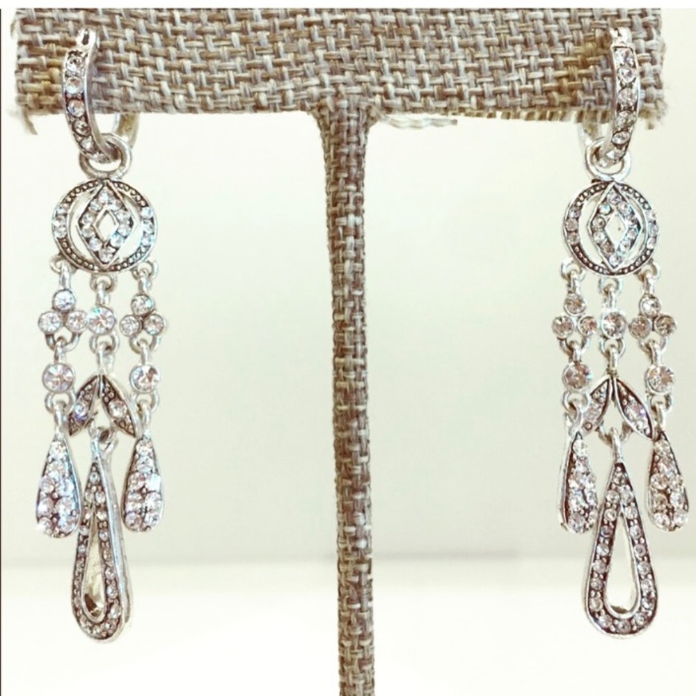 Silver Statement Earrings