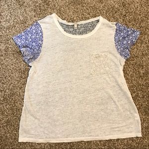 Jcrew Linen tshirt