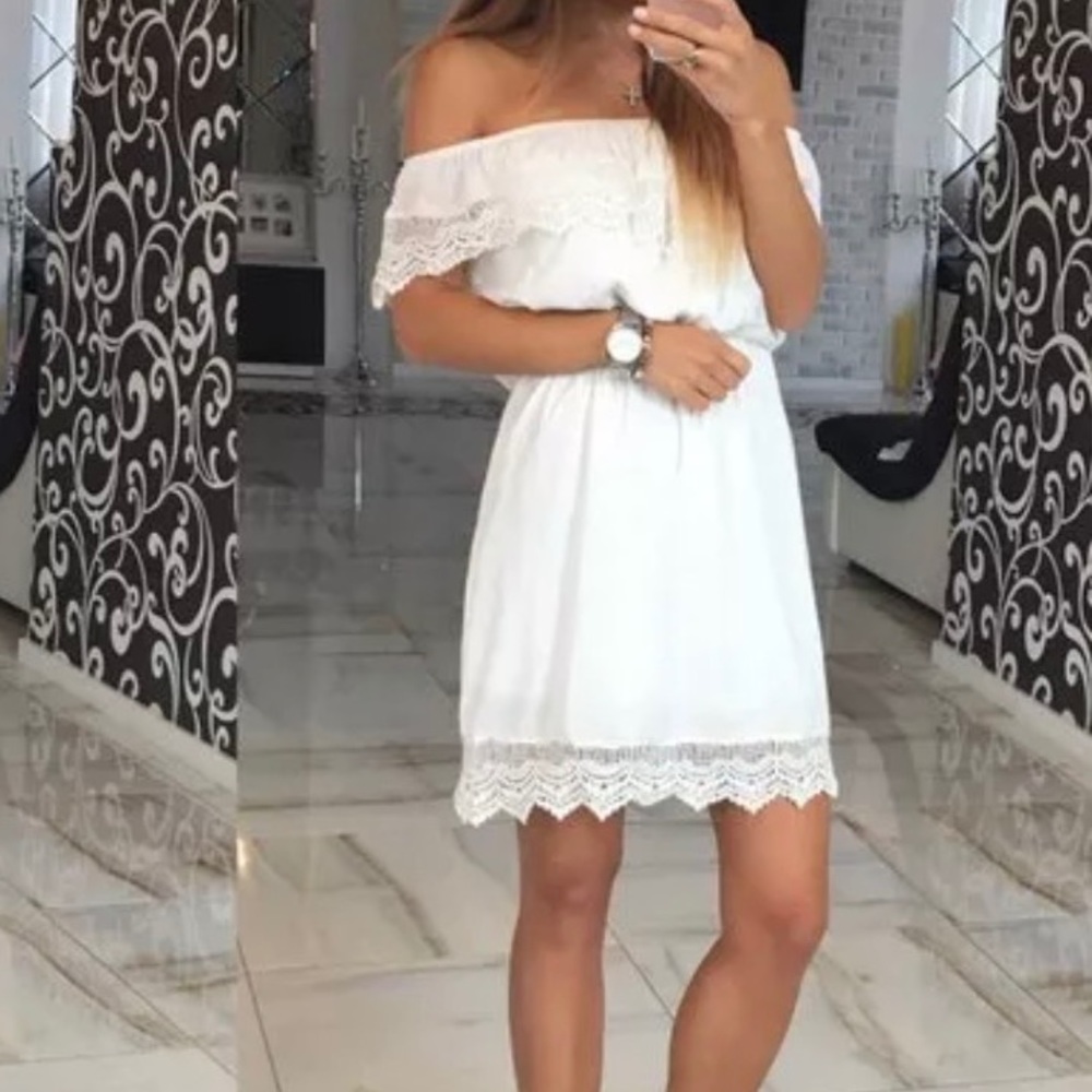 Off shoulder dress