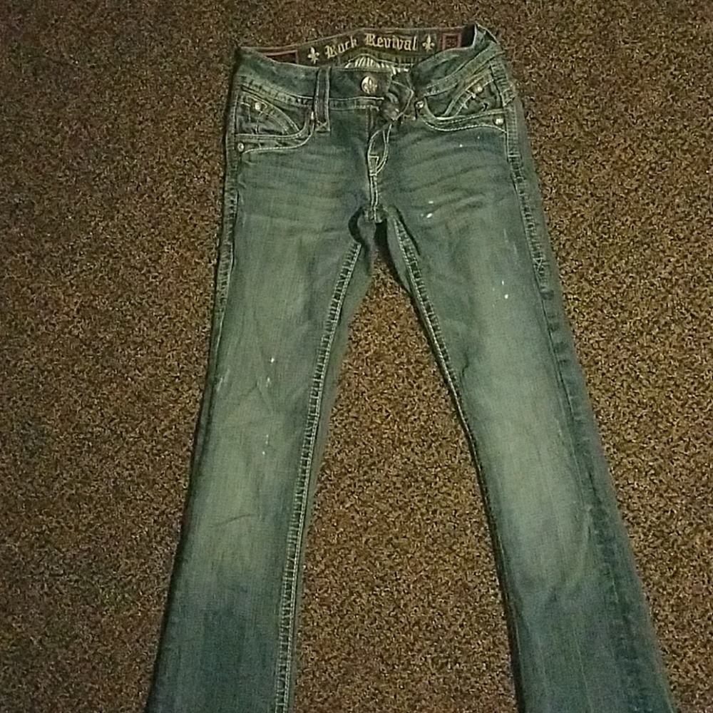 Size 25 Patti bootcut rock revivals