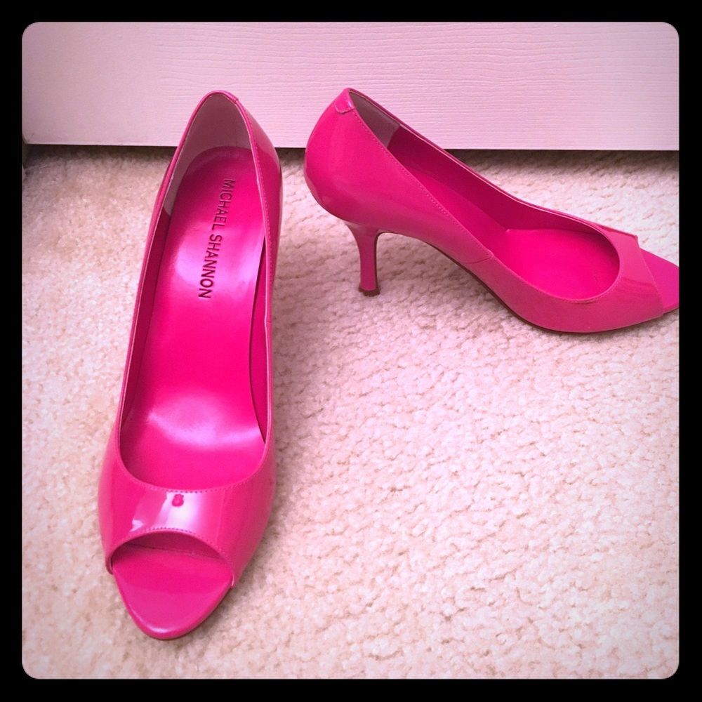 Pink heels