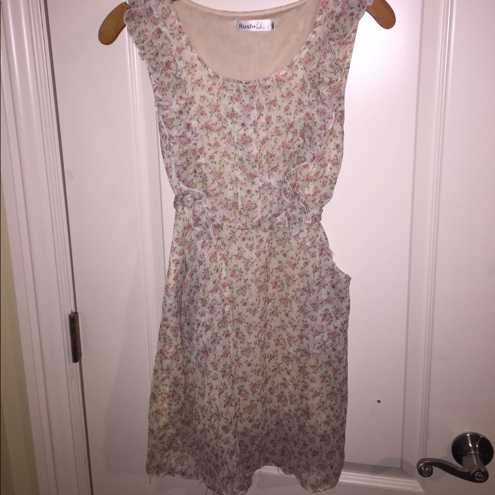 Girly floral dress