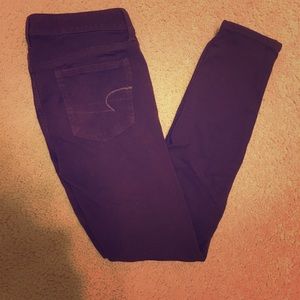 Maroon Jeggings