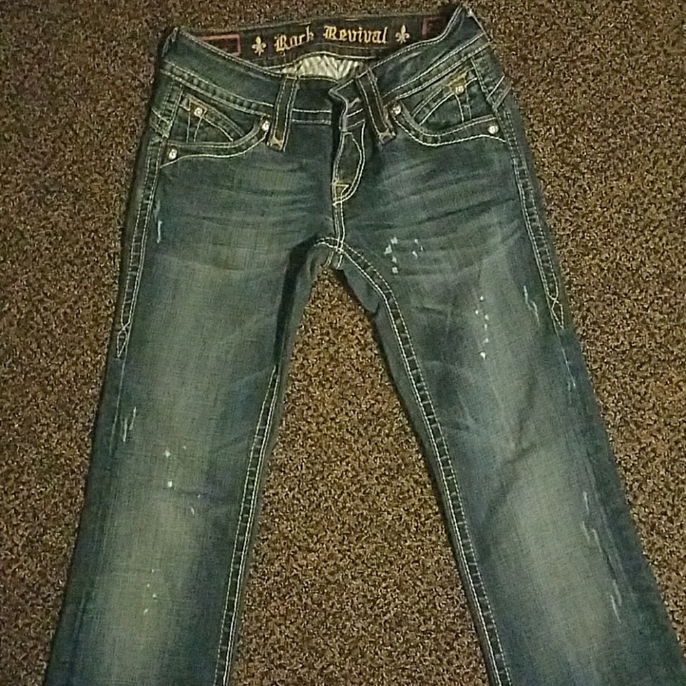 Size 25 Patti bootcut rock revivals