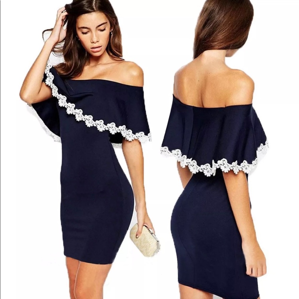 Navy summer dress. Brand New.