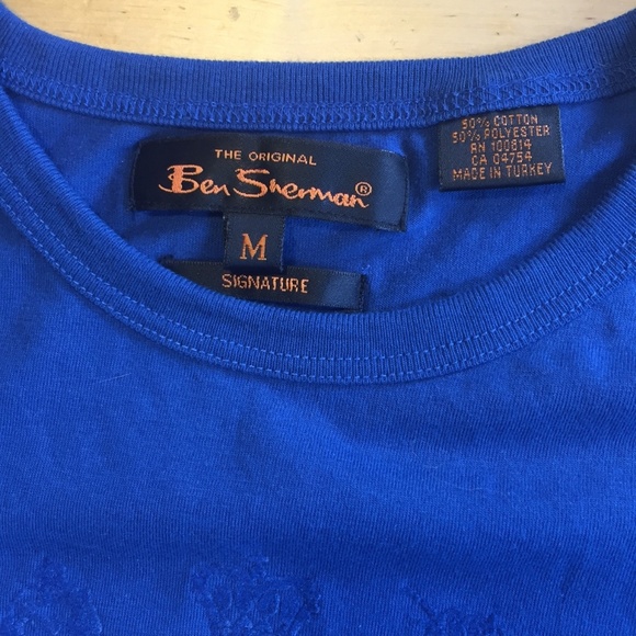 Ben Sherman Applique Tone on Tone Graphic Tee - Picture 4 of 4