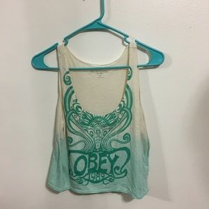 OBEY ragged tank