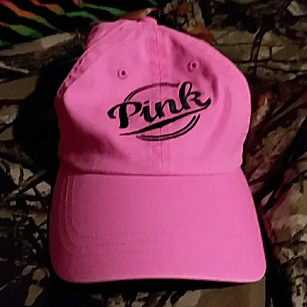 Pink ball cap