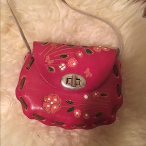 Mexican leather crossbody