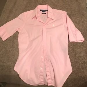Ralph Lauren Sport Pink Polo