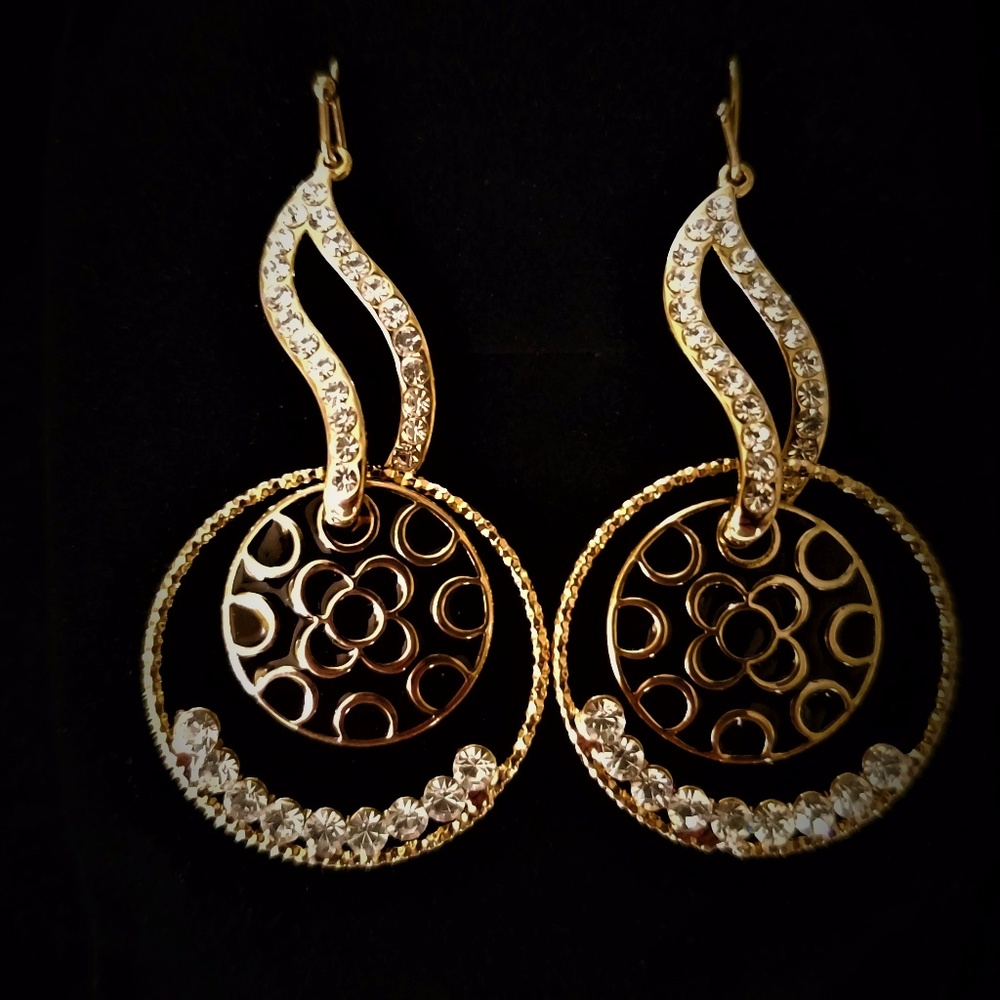 JUST IN   Austrian Crystal Earrings
