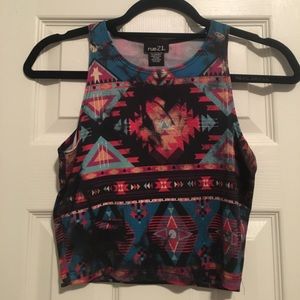 Rue 21 tribal crop top