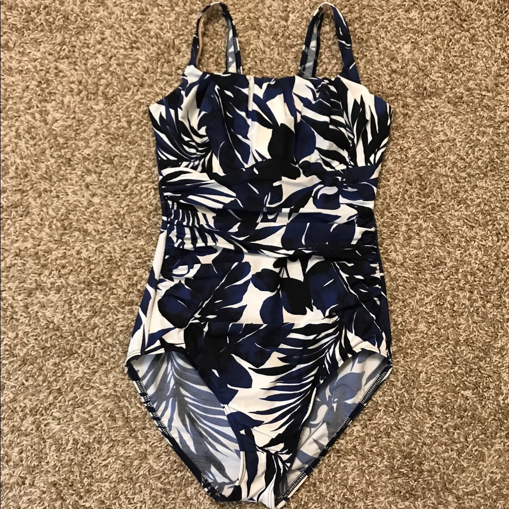 Lands End slimming swimsuit