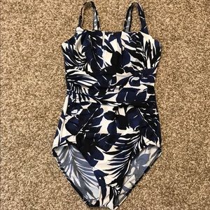 Lands End slimming swimsuit