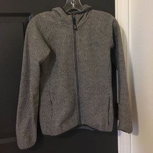 North Face gray jacket - Size Small
