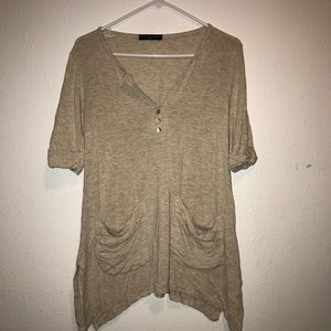 QUARTER SLEEVE SHIRT tunic