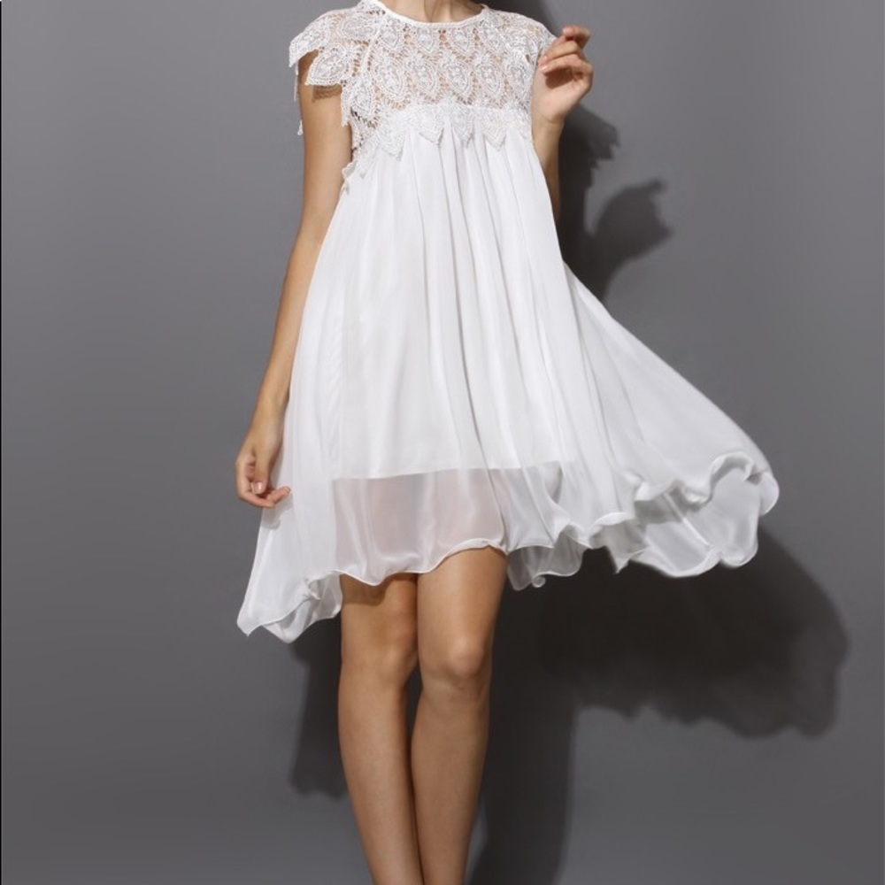 Brand New Never Worn White Lace Dress