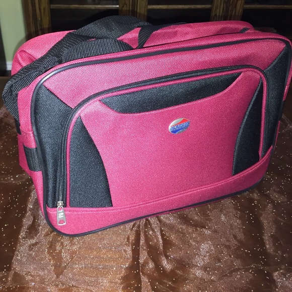 American Tourister Bags American Tourister Red Carry On Luggage Bag