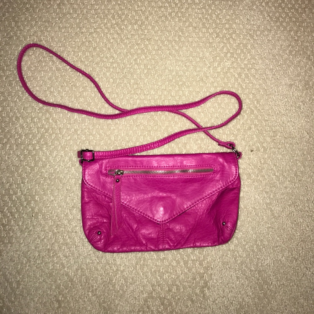 Pink side purse
