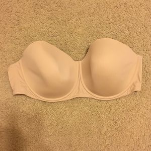 Nude Strapless Bra