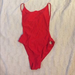 SunnyCo Pamela Red One Piece