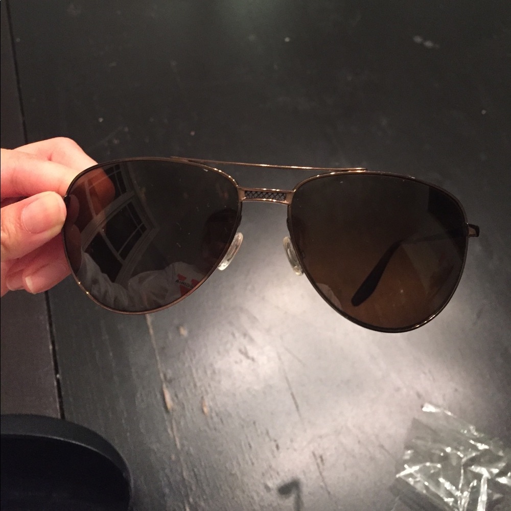 BARTON PERREIRA - brown aviator sunglasses