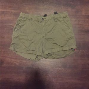 Green shorts