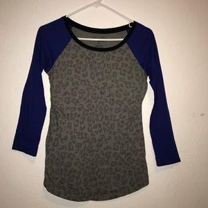 CHEETAH BASEBALL SHIRT