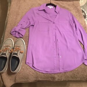 Purple blouse