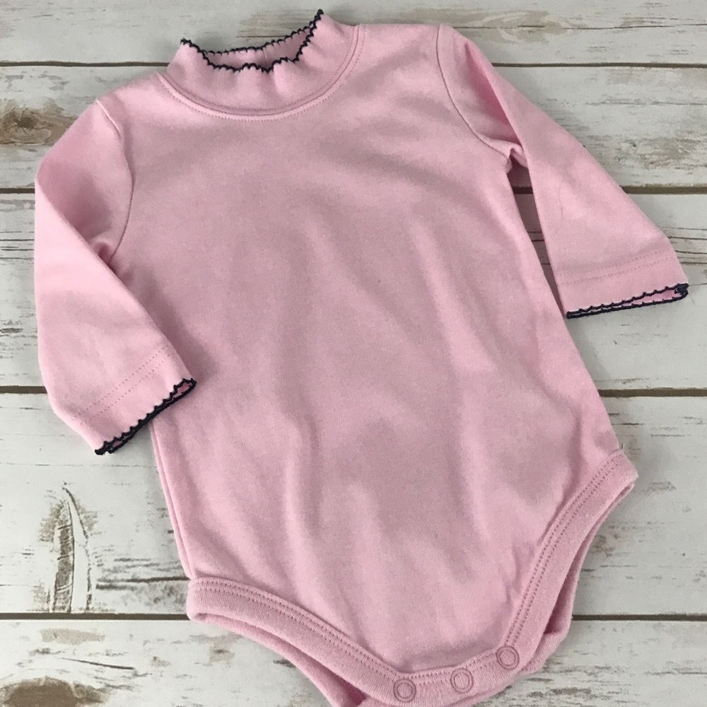 Long Sleeve Pink Body Suit size 12 Months
