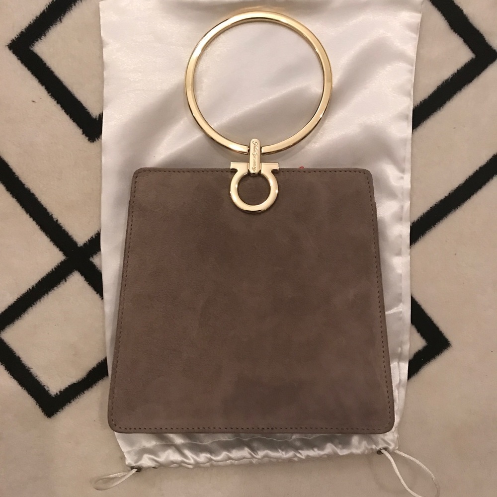 Suede handbag | Boutique | Wristlet