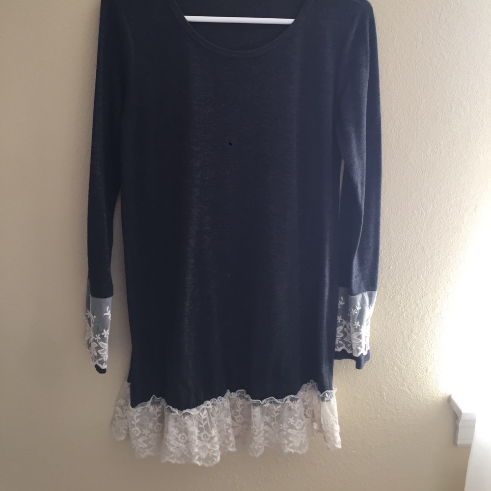 Gray dress or shirt
