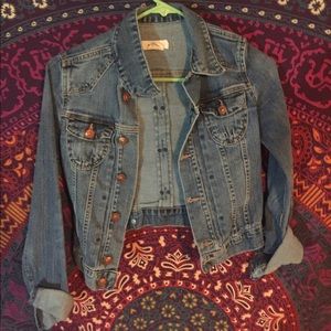 Medium dark jean jacket