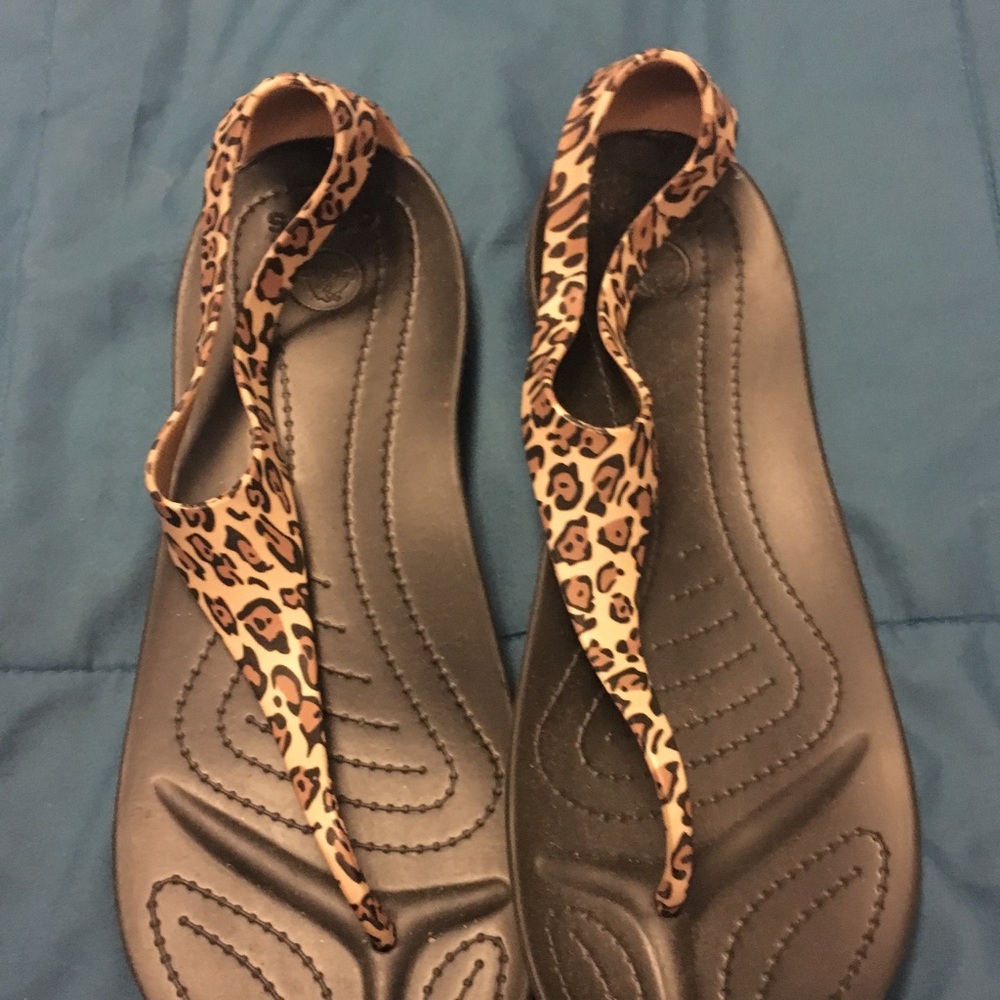 Croc sandals NWOT