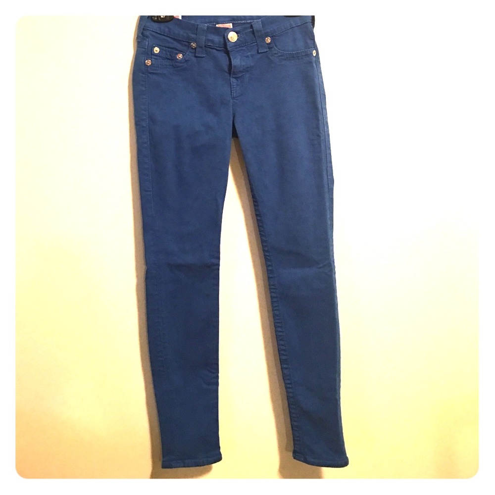 Blue True Religion skinny jean
