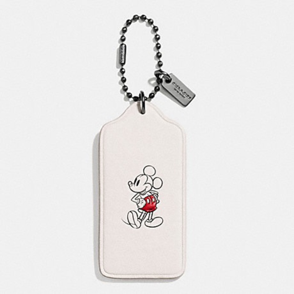Disney Mickey hang tag COACH F59153