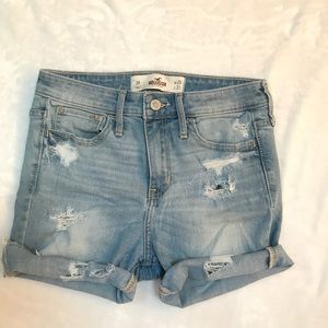 Hollister high waisted shorts
