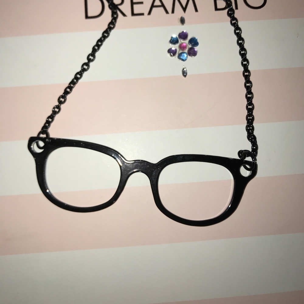 Nerd Glasses Necklace