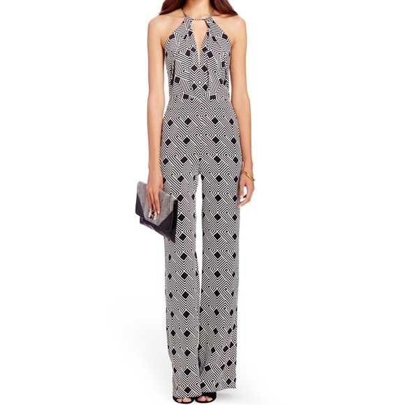 Diane Von Furstenberg Pants - ✨Diane Von Furstenberg Geometric Silk Jumpsuit✨