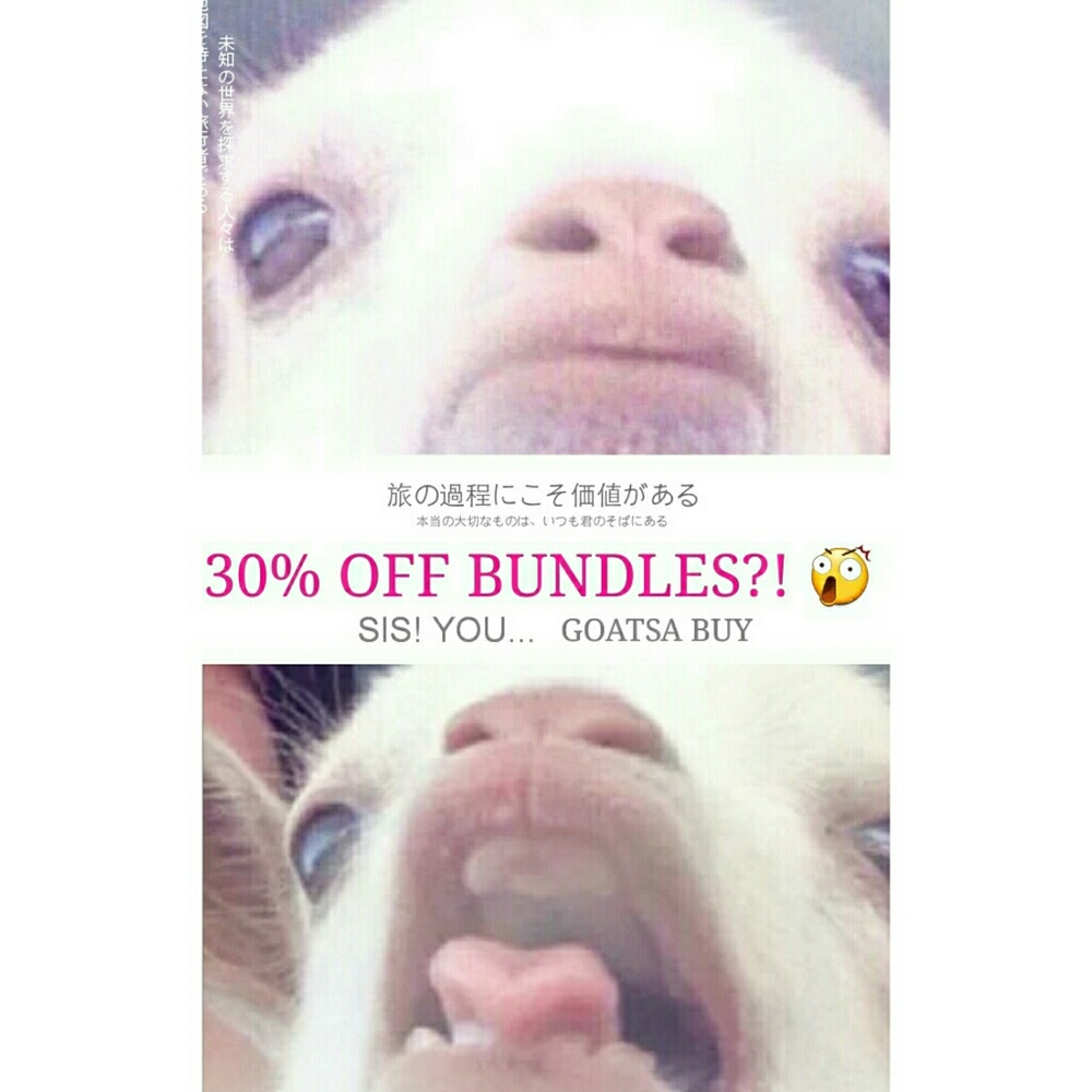 📢 2 OR MORE ITEMS IN A BUNDLE GET 30% OFF! 👀 📣