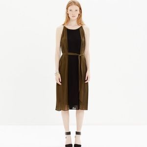 Madewell Shiftpleat Dress in Colorblock