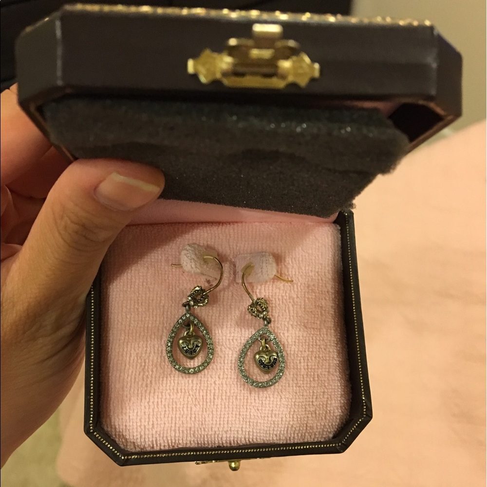 Juicy couture dangle earrings